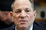 Close-up af Harvey Weinsteins ansigt