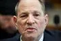 Close-up af Harvey Weinsteins ansigt