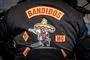 Bandidos-rygmærke på rocker