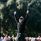 Kjeldsen fejrer sejren i Volvo Masters. Foto: AP/Paul White / POLFOTO