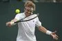 tennisspiller i aktion