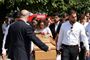 Diogo Jota og hans bror, André Silva, blev begravet i weekenden. Her ses Rute Cardoso, der for nylig var blevet gift med Diogo Jota, ved portugiserens kiste.