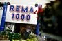 REMA1000-skilt foran en butik