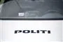 Kølerhjelm på politibil