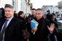Belgiens udenrigsmister Karel de Gucht (tv.) og indenrigsminister Patrick Dewael ved fredagens ministerråd i Bruxelles. Foto: AP Photo/Alain Sprimont / POLFOTO