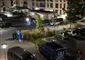 politi til stede på p-plads