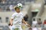 fodboldspiller header til bolden