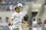 fodboldspiller header til bolden