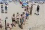 folk på en strand