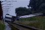 DSB-toget InterCityLyn 951 på vej til Sønderborg afsporet ved Bjerndrup mellem Kliplev og Tinglev i Sønderjylland fredag den 15. august 2025. (Arkivfoto)