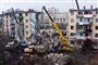 Dødstallet stiger i Ukraine efter en eksplosion i en etageejendom Foto: AP / POLFOTO