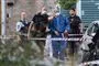 en politiafspærring i København