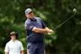 Thomas Bjørn har netop slået et golfslag