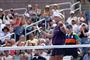 tennisspiller i aktion