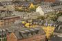 boligområde med lejligheder
