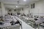 sårede på rad og række på hospital