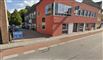 rødt hus på vej i roskilde