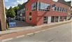 rødt hus på vej i roskilde