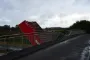 vippetrailer har ramt bro