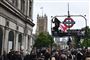 Folk demonstrerer mod Trump i London 