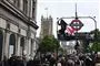 Folk demonstrerer mod Trump i London 