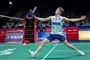badmintonspiller jubler