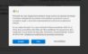 Et popup-vindue fra Microsoft, der beskriver cookiesindstillinger