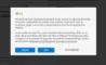 Et popup-vindue fra Microsoft, der beskriver cookiesindstillinger