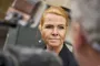 portræt af rødhåret kvinde