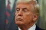 Donald Trump med sammenbidt udtryk
