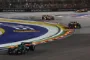 formel 1-racere på banen