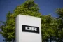 Skilt med DR-logo