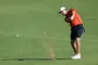 Golfspiller på banen