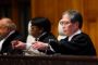 Yuji Iwasawa, der er ICJ's præsident, under oplæsningen af en rådgivende udtalelse om Israel onsdag.