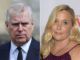 prins Andrew og en blond kvinde