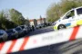 politiet har afspærret en vej