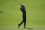 golfspiller i aktion