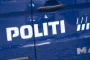 Dør til blå politibil