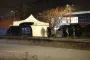 politifolk til stede ved ulykkessted 
