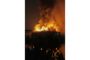 en brand i en bygning
