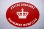 Rødt emaljeskilt, hvor der står Vestre landsret
