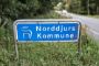 Skilt med teksten Norddjurs kommune.