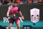 Stanislas Wawrinka slår til en tennisbold