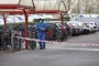 politi arbejder ved gerningssted