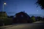 mørklagt hus