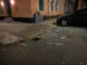 affyret fyrværkeri ligger på gaden