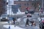sne og sjap i by 
