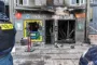 butik er sprængt af brand