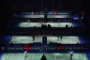 badmintonbaner på stribe