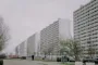 højhuse i tåget vejr